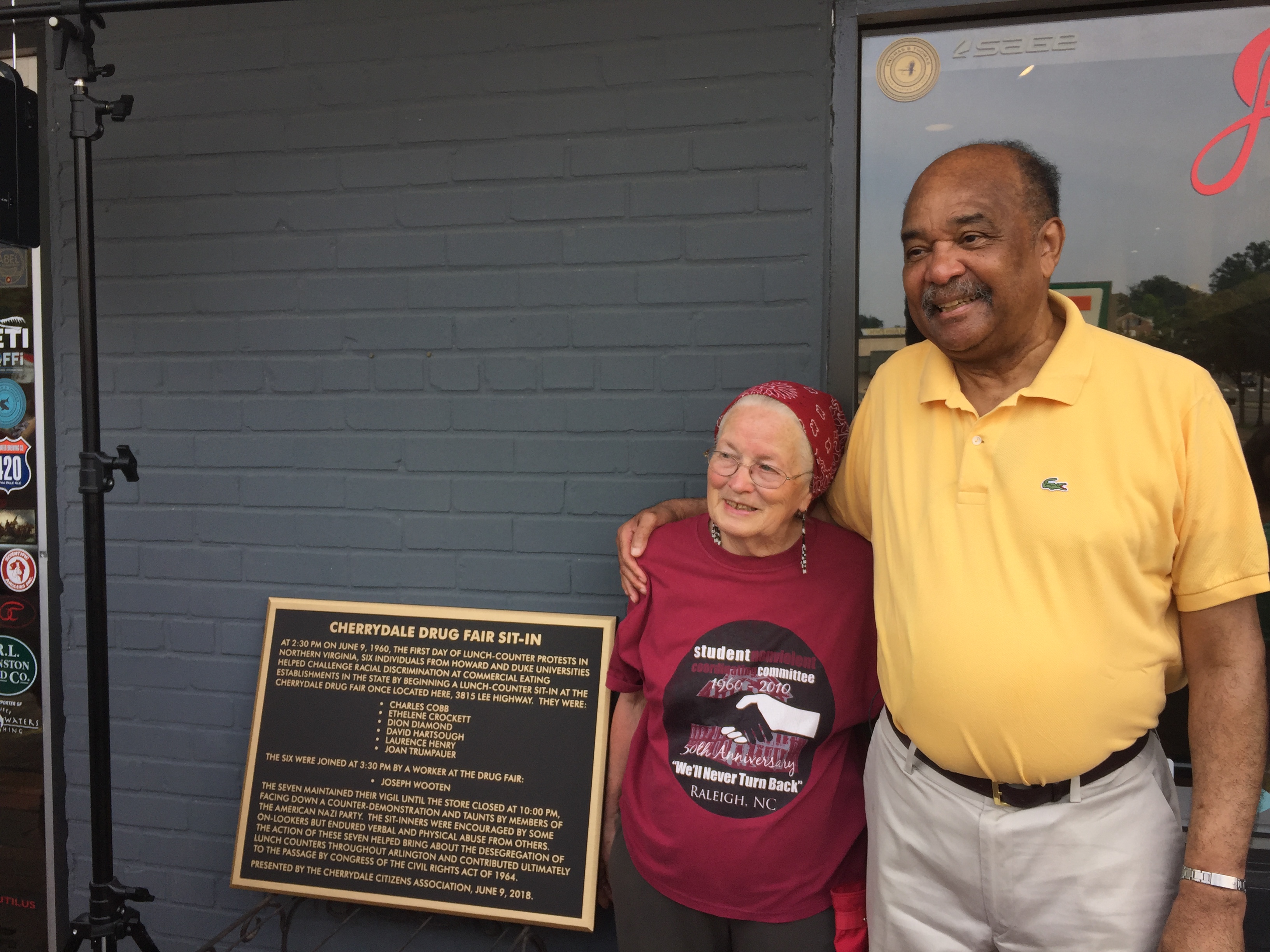 Freedom Riders Joan Trumpauer Mollholland and Dion Diamond / Liz Ryan photo