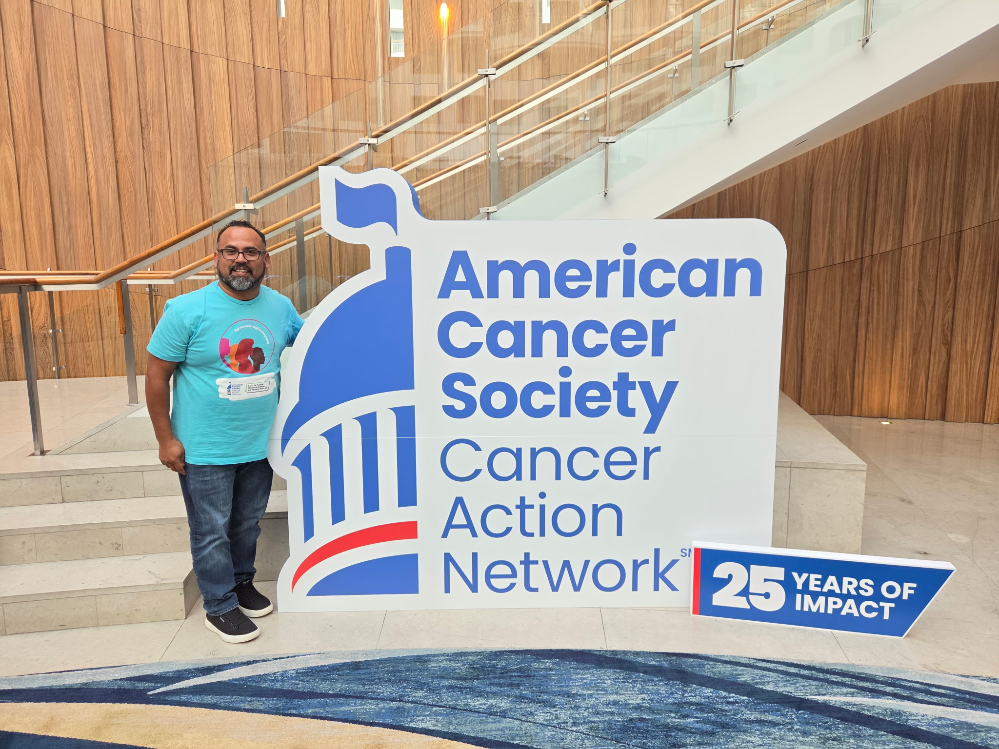 ACS CAN Alabama Leadership Summit and Lobby Day Lead Volunteer Zeke Aguilera