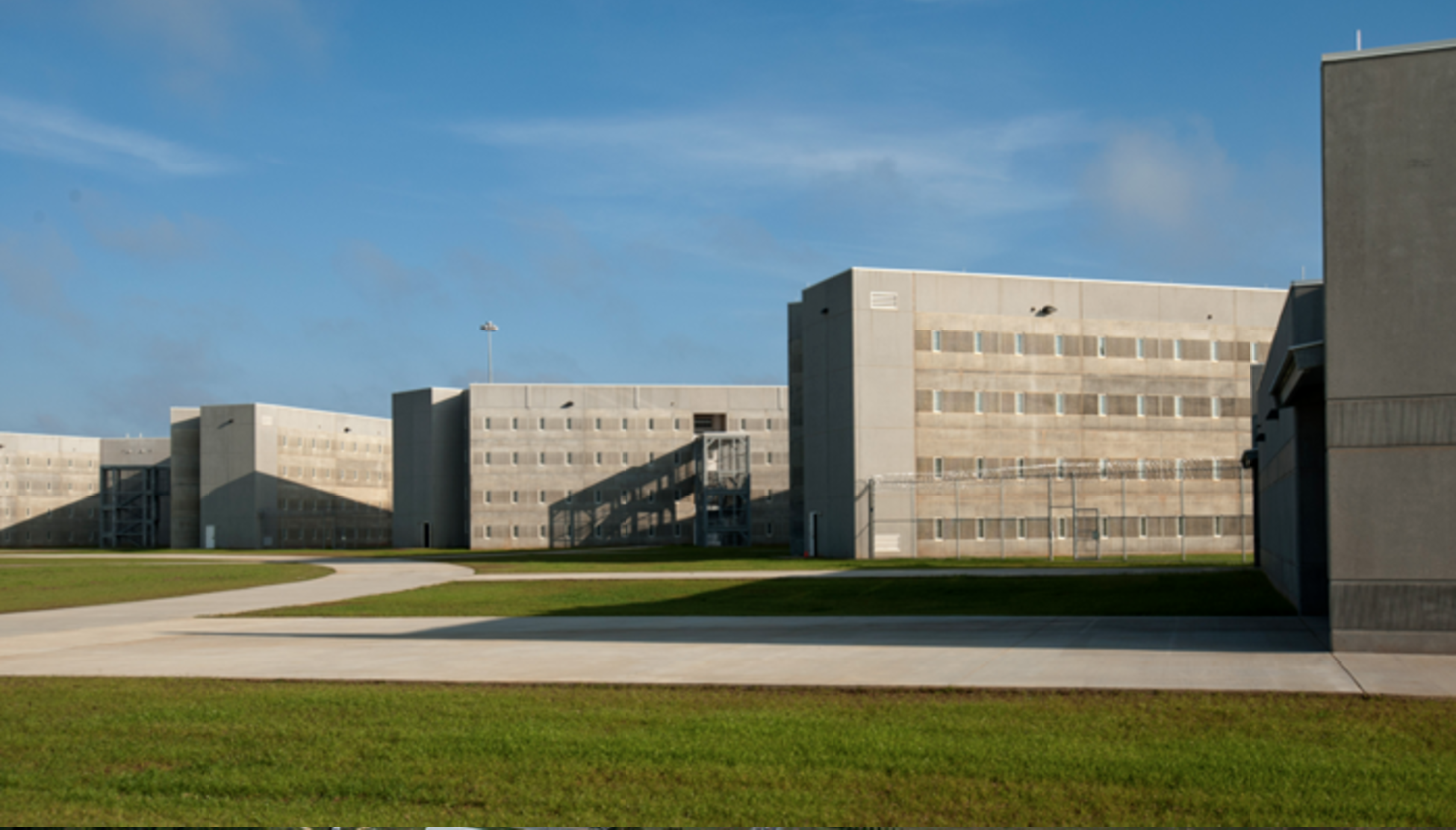 The federal prison in Aliceville, Alabama.